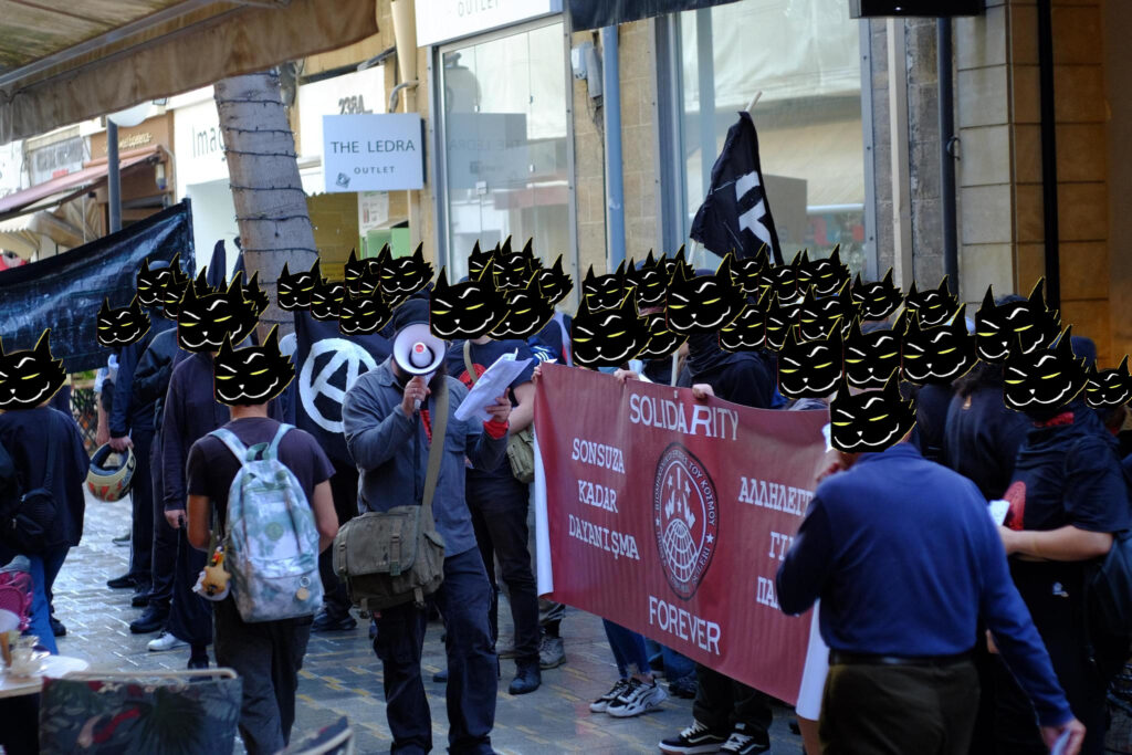 Protest outside Pieto